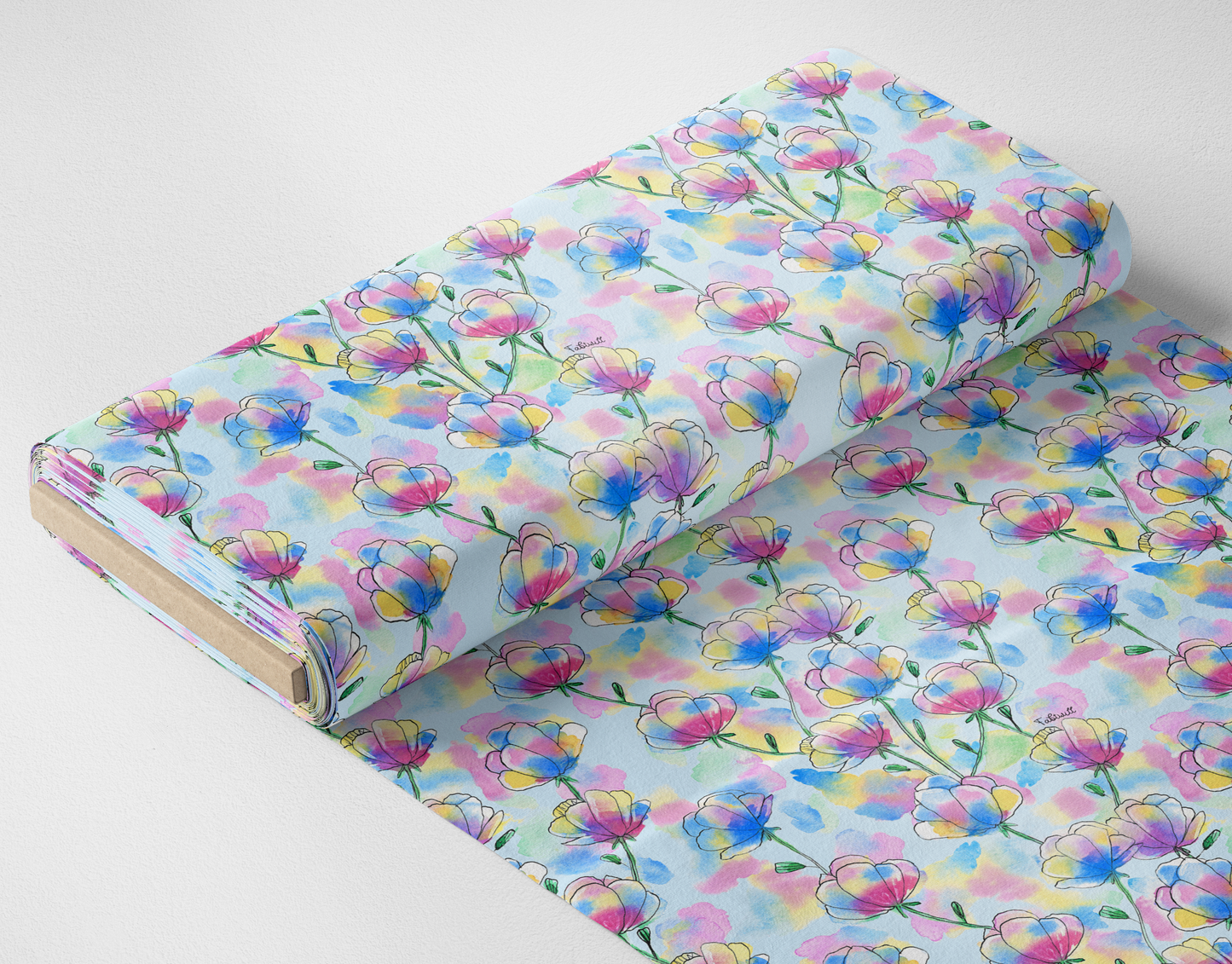 Floral Bliss - Blue