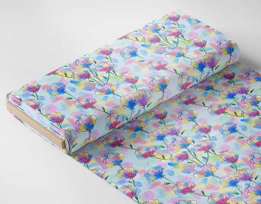 Floral Bliss - Blue